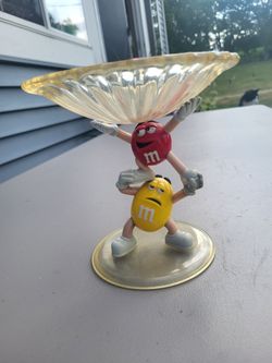 M&M plastic display tray vintage M&M's Collector Series
