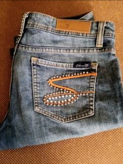 Vintage Seven Jeans with Studs