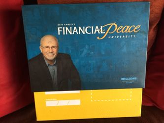 Financial Peace University books and DVD’s