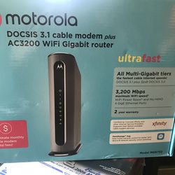 Motorola  DOCSIS 3.1 Router- Modem