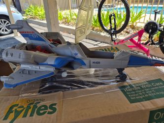 Mattel 1/18 XL-01 CRASH N TEST FIGHTER JET