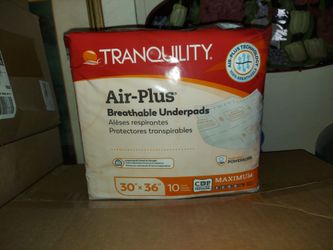 TRANQUILITY Air-Plus Breathable Underpads