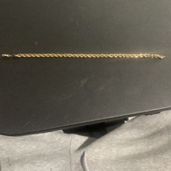 14k Rope Bracelet 