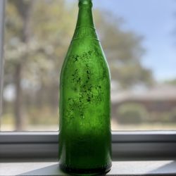 1946 Green Ginger Ale Bottle 