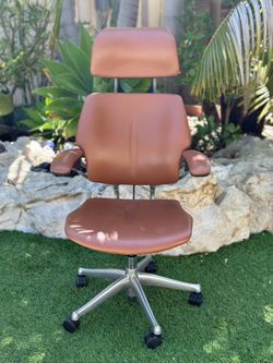Humanscale Freedom Leather Headrest Ergonomic Office Chair – $225 OBO