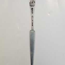 Vintage Santa Fe New Mexico San Miguel Mission Metal Letter Opener