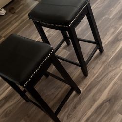 Two Black Chairs 