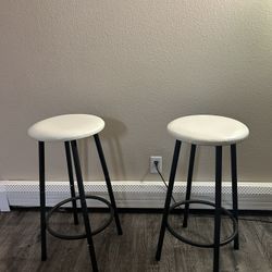 White Bar Stools