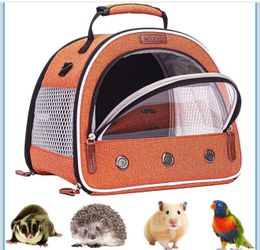 Guinea Pig Carrier Travel Cage for 2, Pet Carrier for Small Animals Bunny Bird Hamster Rat Bearded Dragon Travel Carrier Cage
