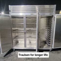 Traulsen Commercial Refrigerator All Stainless Interior Get Free Local Delivery 1st Year Warranty Compare At $25.000⁰⁰