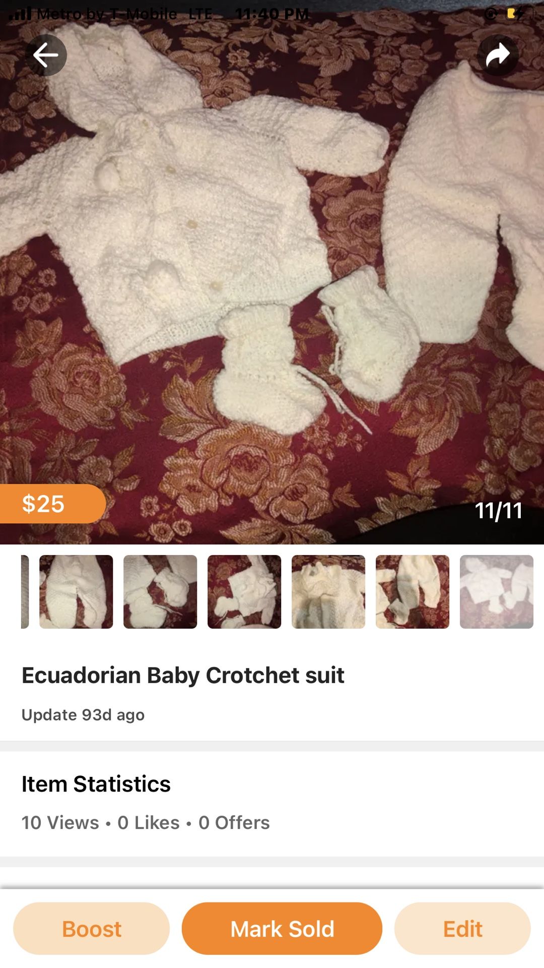 Crotchet Baby Clothes