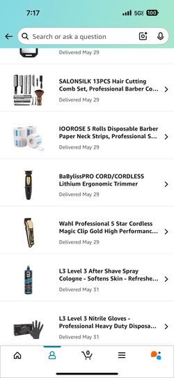 Barber Clippers Etc