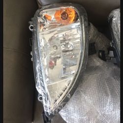 New Freightliner headlights left and right.  