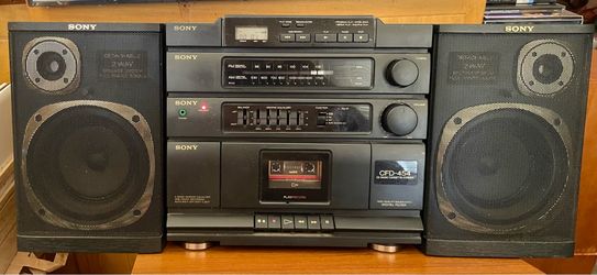 ** Sony CD AM/FM  Cassette Player **