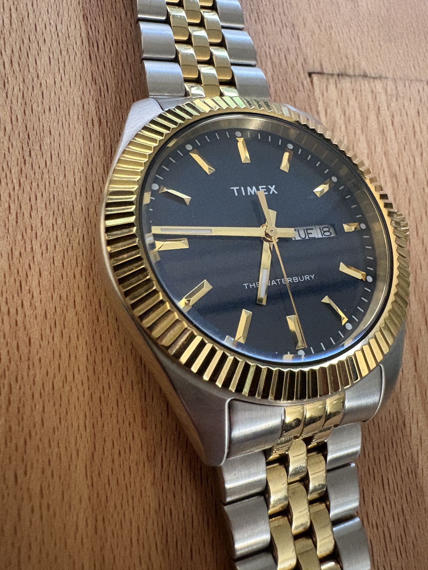 Timex Waterbury Two Tone Blue Face