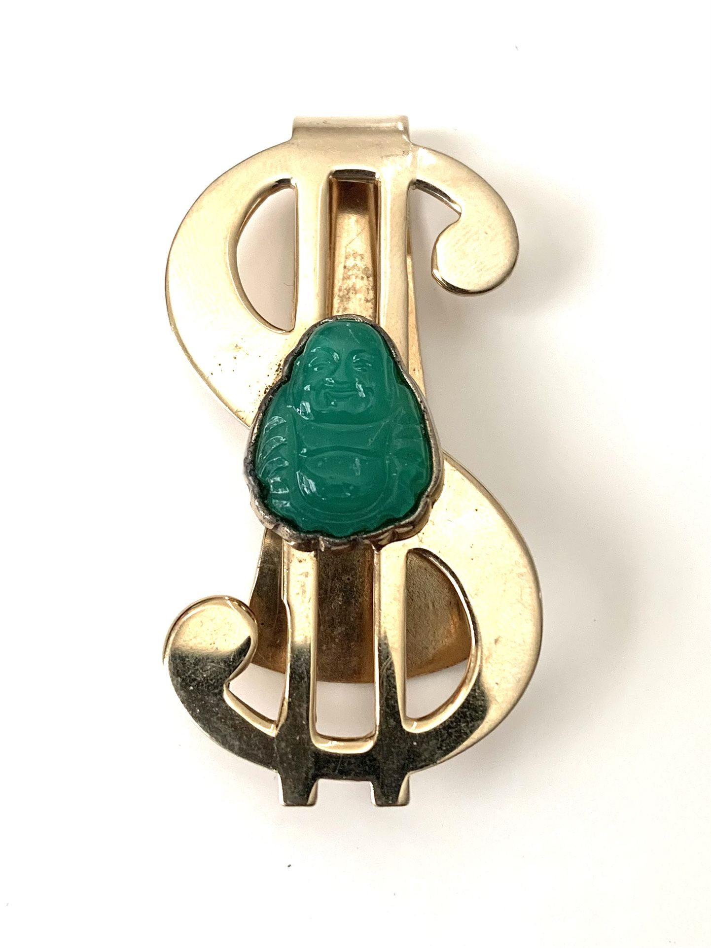 Vintage Buddha Money Clipper, 2”