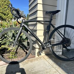 Poseidon Dropbar X Large Matte Black Gravel Bike