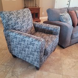 Accent Chair And Ottoman