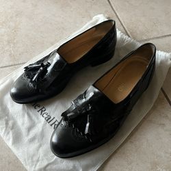 Ferragamo Tassel Slip On Loafers
