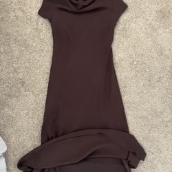 Midi Dress Coco Brown size 10 pullover