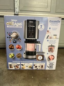 Ninja Creami 7 in 1 ice cream maker