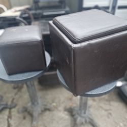 Price Is Firm.. Two Storage Ottomans