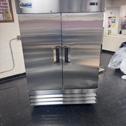 Two Doors Refrigerator Stainless Steel Door 