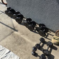 DUMBBELLS WEIGHTS 