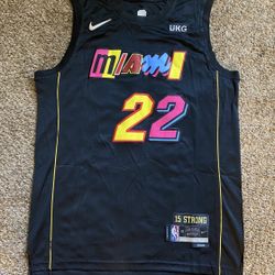 Jimmy Butler Miami Nike Jersey Size Medium And Large 