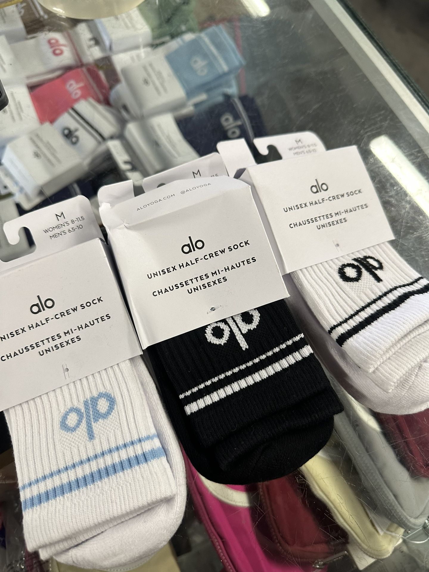 alo Unisex Half-crew Sock