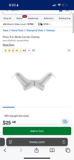 Pony Corner Clamp