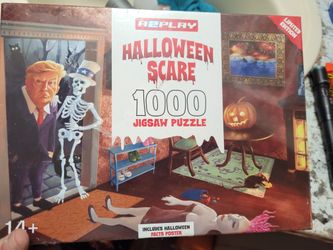 Replay Halloween Scare 1k Peices With Donald Trump