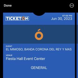 Corona De Rey 6/30/23