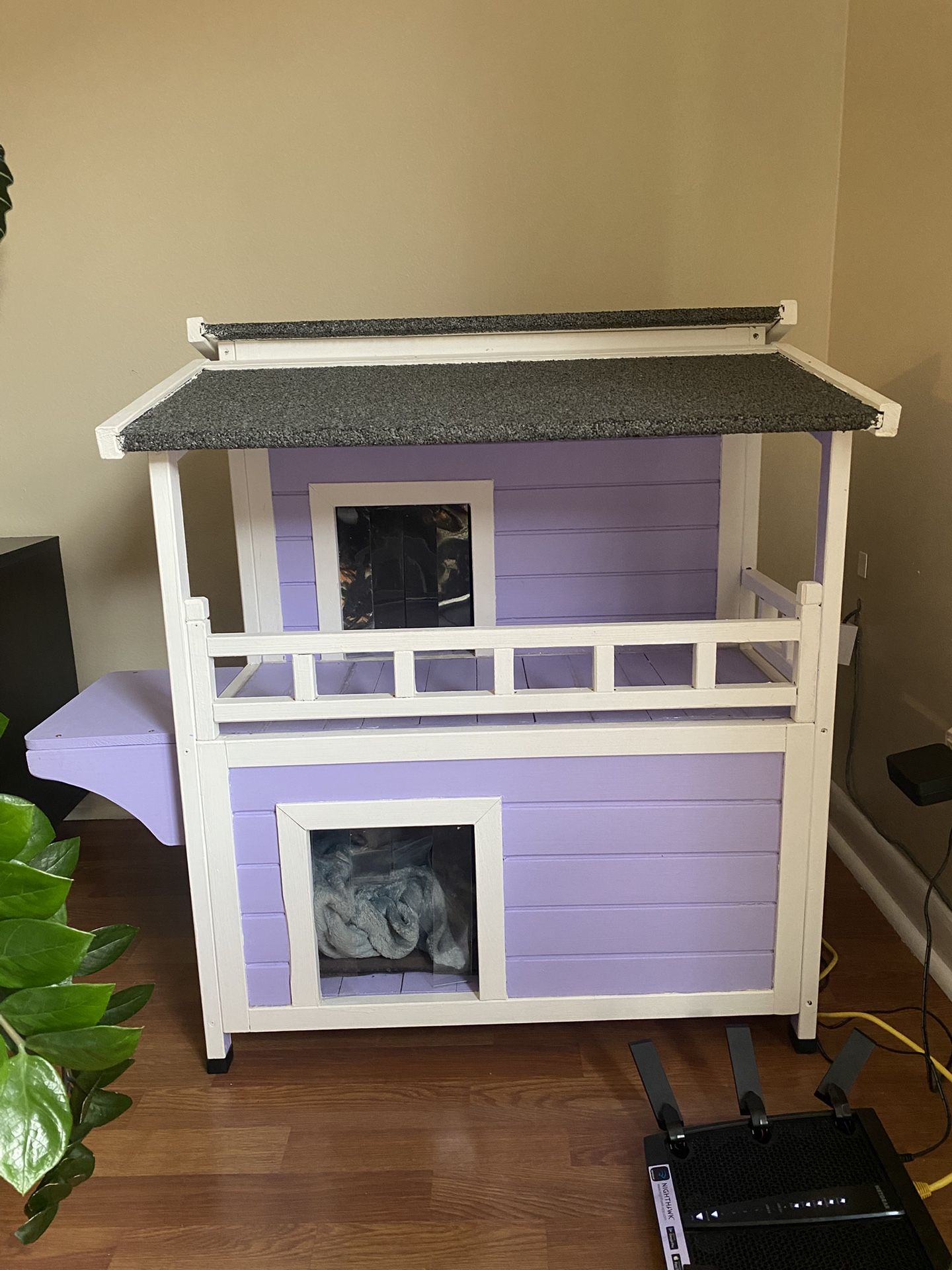 Cat, Rabbit, Small Animal House. Insulated, Painted And Sealed