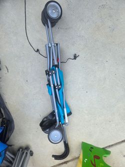 Baby stroller blue used