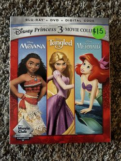 Disney Princess 3 Movie Collection