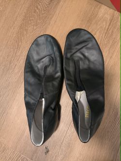 Bloch Men Black Leather Dance Shoes For feet size 11.5