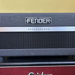 Fender Bassbreaker 15 head and Epiphone Valve jr Cab