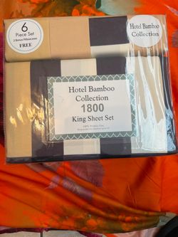 6-Piece King Size Sheet Set – Brand New
