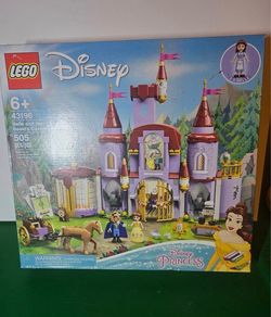 New LEGO Disney Belle and the Beast's Castle 43196