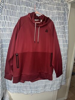Reebok Red  Pullover Sweater