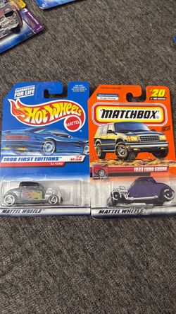 Hot Wheels & Matchbox Die-Cast Car Set of 2