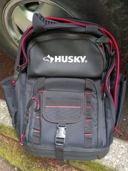 Husky tool back pack BRAND NEW