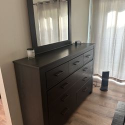 Dresser W/ Mirror & Night Stands