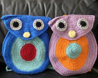 2 Kids Crochet BackPack