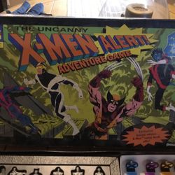 The Uncanny X-Men Alert! Adventure Board Game!