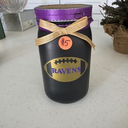 Ravens Mason Jar