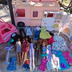 Barbie bundle mix of everything  for your doll house asking $25 used condition  south la 90043