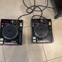 Dj Cd Tabletop Players Denon Technics 