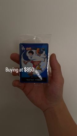 Buying One Piece Dodgers for $850